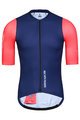 MONTON Cycling short sleeve jersey - KUWAI - pink/blue