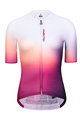 MONTON Cycling short sleeve jersey - TWILIGHT LADY - white/red