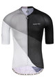 MONTON Cycling short sleeve jersey - CRACK - white/black
