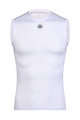 MONTON Cycling sleeve less t-shirt - MIRAGE II - white