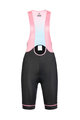 MONTON Cycling bib shorts - COLOURWING LADY - black/pink