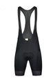 MONTON Cycling bib shorts - SCUD - black