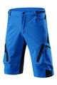 MONTON Cycling shorts without bib - SPORTY MTB - blue