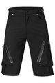 MONTON Cycling shorts without bib - SPORTY MTB - black