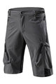 MONTON Cycling shorts without bib - SPORTY MTB - grey