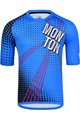 MONTON Cycling short sleeve jersey - BANG MTB - blue