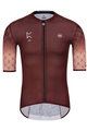 MONTON Cycling short sleeve jersey - JOY - brown