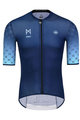 MONTON Cycling short sleeve jersey - SERENITY - light blue/blue