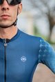 MONTON Cycling short sleeve jersey - SERENITY - light blue/blue