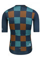 MONTON Cycling short sleeve jersey - CHECK - green/blue