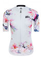 MONTON Cycling short sleeve jersey - INKFLOWER LADY - white