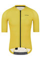 MONTON Cycling short sleeve jersey - LEBI - yellow