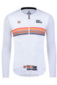 MONTON Cycling summer long sleeve jersey - HOLIDAY SUMMER - white