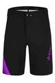 MONTON Cycling shorts without bib - BAM MTB - black/purple