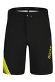 MONTON Cycling shorts without bib - BOOM MTB - yellow/black