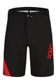 MONTON Cycling shorts without bib - POW MTB - black/red