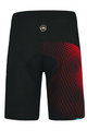 MONTON Cycling shorts without bib - POW MTB - black/red