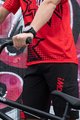 MONTON Cycling shorts without bib - POW MTB - black/red