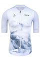 MONTON Cycling short sleeve jersey - ICEBERG  - white/grey