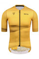 MONTON Cycling short sleeve jersey and shorts - DESERT - white/black/yellow
