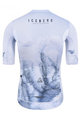 MONTON Cycling short sleeve jersey and shorts - ICEBERG - white/black