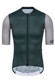 MONTON Cycling short sleeve jersey and shorts - CHECHEN - green/black