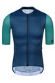 MONTON Cycling short sleeve jersey and shorts - CHECHEN - black/green