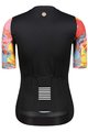MONTON Cycling short sleeve jersey - SKULL RAINBOW LADY - multicolour/black