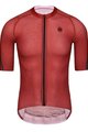 MONTON Cycling short sleeve jersey - PRO CARBONFIBER - red