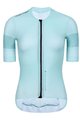 MONTON Cycling short sleeve jersey - PRO STARSHINE LADY - light blue