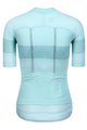 MONTON Cycling short sleeve jersey - PRO STARSHINE LADY - light blue