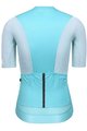 MONTON Cycling short sleeve jersey - CHECHEN LADY - light blue