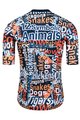 MONTON Cycling short sleeve jersey - ANIMALZODIAC - multicolour