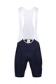 MONTON Cycling bib shorts - SKULL - blue