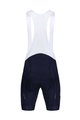 MONTON Cycling bib shorts - SKULL - blue