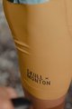 MONTON Cycling bib shorts - SKULL - yellow