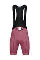 MONTON Cycling bib shorts - SKULL - red