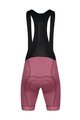 MONTON Cycling bib shorts - SKULL - red