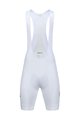 MONTON Cycling bib shorts - SKULL - white