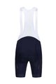 MONTON Cycling bib shorts - SKULL LADY - blue