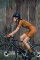 MONTON Cycling bib shorts - SKULL LADY - brown