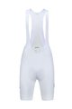 MONTON Cycling bib shorts - SKULL LADY - white