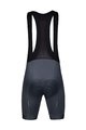 MONTON Cycling bib shorts - SKULL - grey