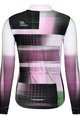 MONTON Cycling winter long sleeve jersey - URBAN THERMAL LADY - black/purple/light green