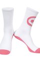 MONTON Cyclingclassic socks - SKULL - white/pink
