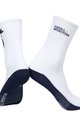 MONTON Cyclingclassic socks - SKULL LADY - white/blue