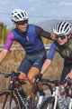 MONTON Cycling short sleeve jersey - TRAVELER EVO - blue/purple/black