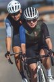 MONTON Cycling short sleeve jersey - TRAVELER EVO LADY - black/blue/green