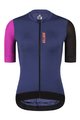 MONTON Cycling short sleeve jersey - TRAVELER EVO LADY - black/blue/purple