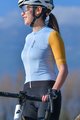 MONTON Cycling short sleeve jersey - TRAVELER EVO LADY - blue/purple/yellow